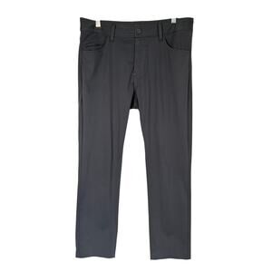 Rhone Commuter Five Pocket Pants Mens 34 Gray Chino Golf Lightweight Comfort